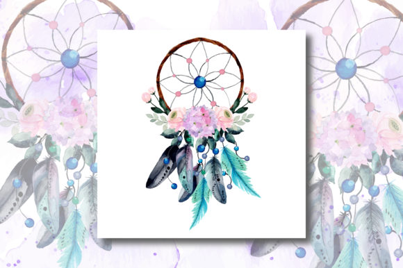 Dream Catcher Floral Illustrations for Brands
