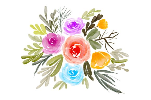Flower Bouquet Watercolor Png: Brand Illustrations Review