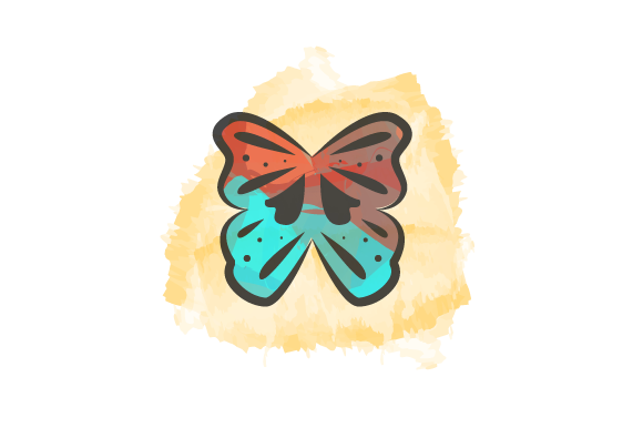 Hand Drawn Watercolor Butterfly Design Review