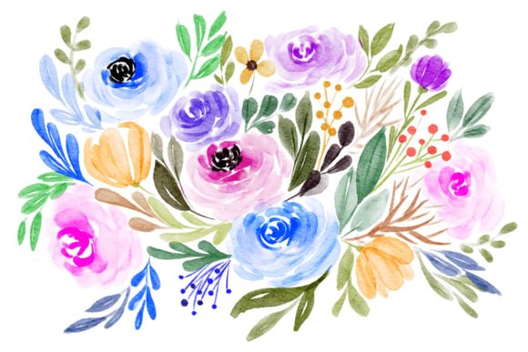 Reviewing Bouquet Floral Watercolor Png for Embroidery