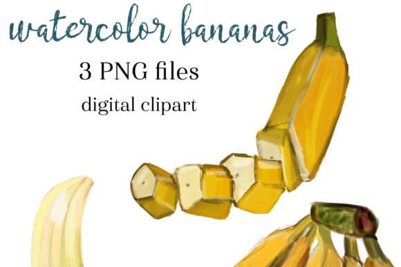 Watercolor Banana Clipart & Illustrations Review