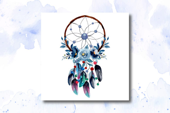 Watercolor Dream Catcher with Floral 1 Review