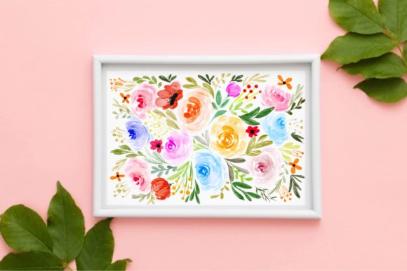 Watercolor Flower Bouquet Png Review