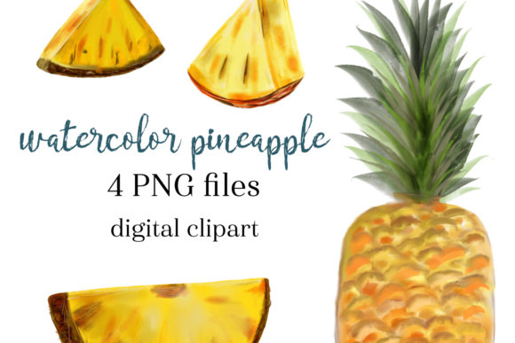 Watercolor Pineapple Clipart: A Designer's Review