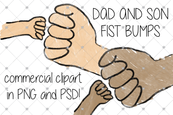 Watercolour Fist Clipart for Illustrations